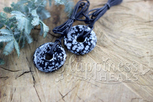 Snowflake Obsidian Donut