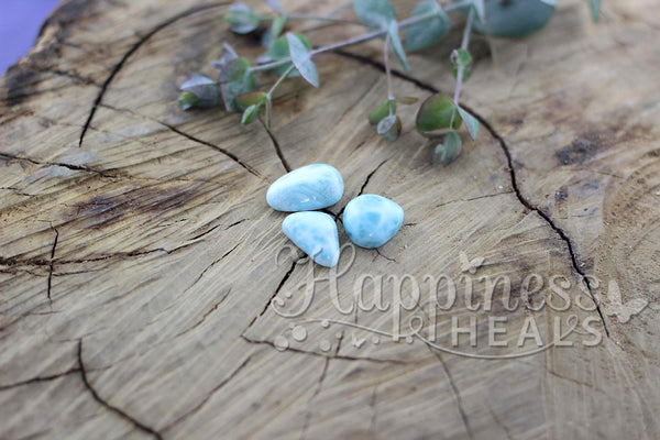 Larimar (Tumbled/Crudo) 