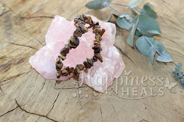 Tiger Eye Chip Bracelet