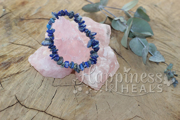 Lapis Lazuli Chip Bracelet