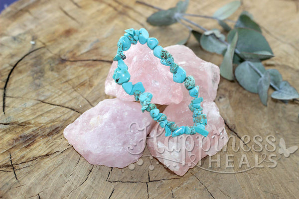 Turquoise Chip Bracelet